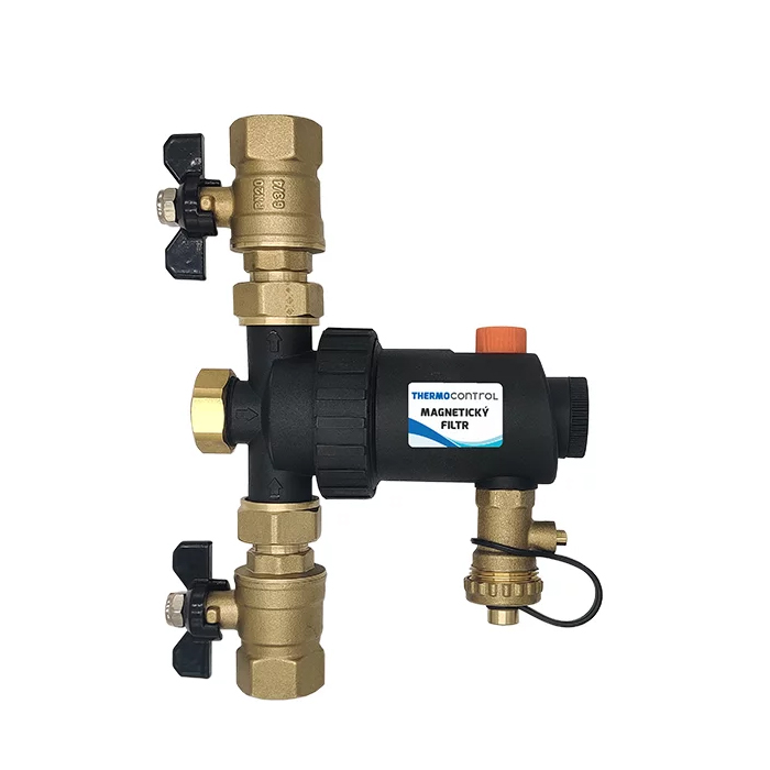 Filtr magnetický TC MF03 MINI k montáži do ÚT, 3/4" SALUS - rozbaleno - mírně poškozená výplň