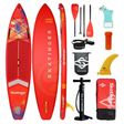 Paddleboard SKATINGER Interstellar Red - rozbaleno - odřený obal, viz foto