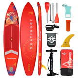 Paddleboard SKATINGER Interstellar Red - rozbaleno - odřený obal, viz foto