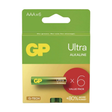Baterie AAA (R03) alkalická GP Ultra 6ks - rozbaleno - natržený obal