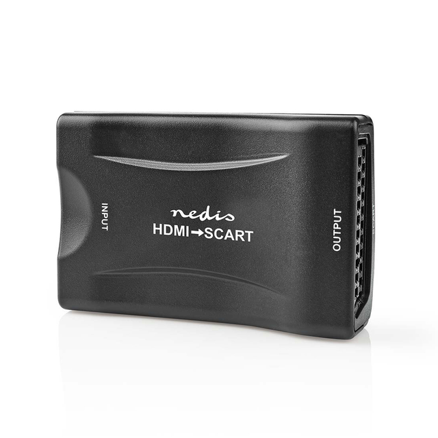 Převodník HDMI/Scart NEDIS VCON3461BK - rozbaleno / poškozený obal