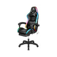 Křeslo herní KRUGER & MATZ GX-150 RGB černé - rozbaleno - poškozený/polepený obal