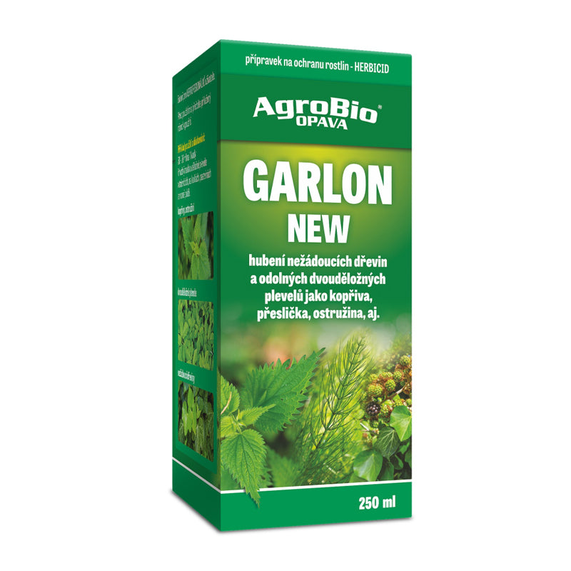Přípravek k hubení dřevin, buřeně a dvouděložných plevelů AGROBIO Garlon New 250ml - rozbaleno