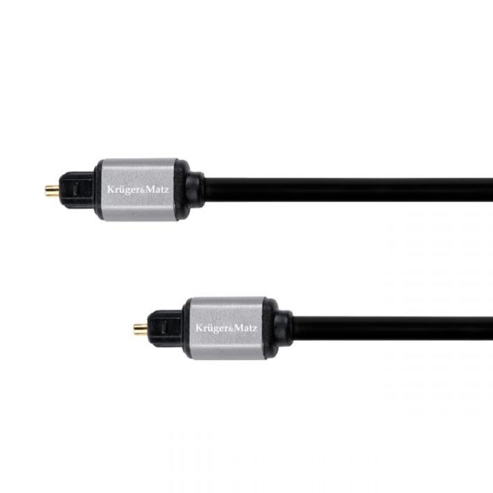 Kabel optický TOSLINK KRUGER & MATZ KM1225 Basic 5m - rozbaleno
