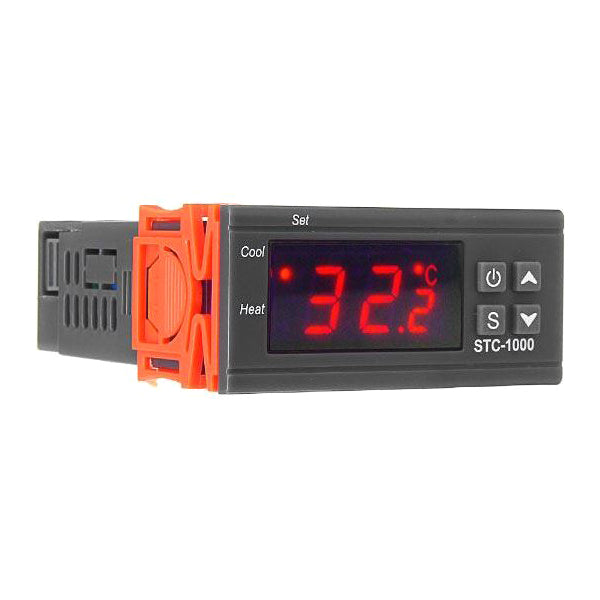 Digitální termostat STC-1000, rozsah -50~99°C, napájení 24VDC - rozbaleno - bez orig. obalu
