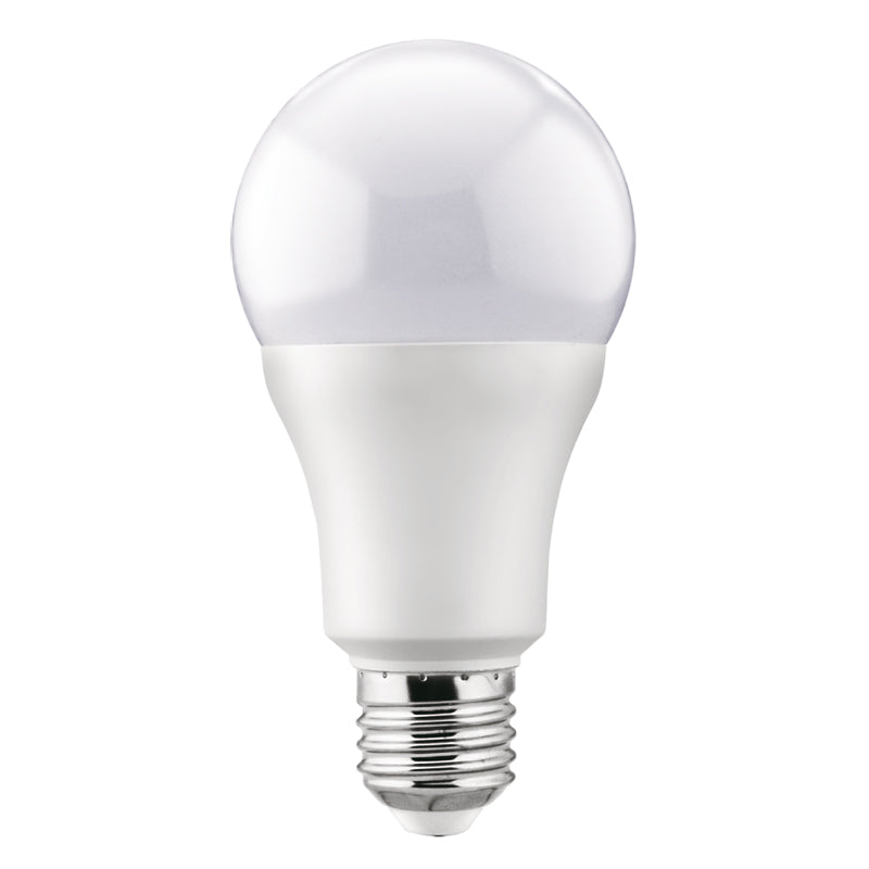 Žárovka LED E27 15W A65 bílá teplá GETI SAMSUNG čip - rozbaleno - přelepený obal