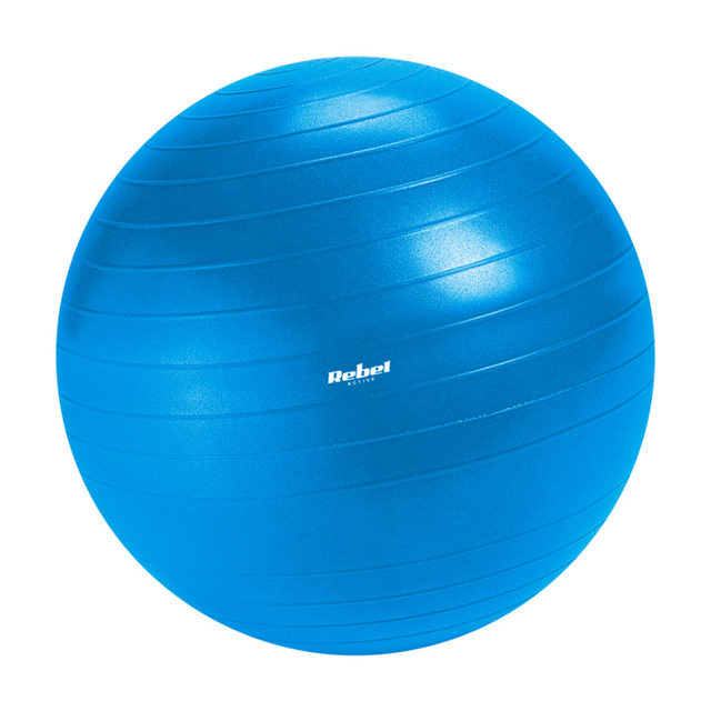 Míč gymnastický REBEL RBA-3102-BL 75cm Blue - rozbaleno