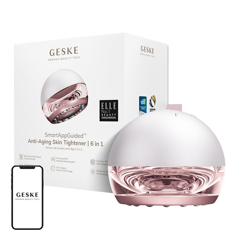 Masážní přístroj GESKE Anti-Aging Skin Tightener 6v1 - rozbaleno