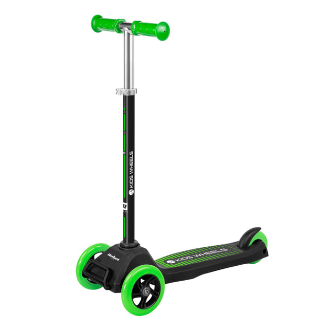 Koloběžka REBEL Kids Wheels Green - rozbaleno- poškozený obal