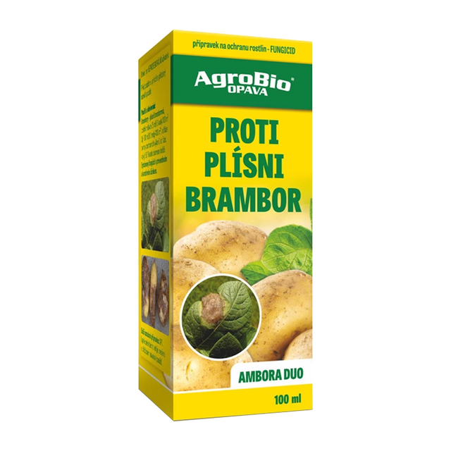 Přípravek proti bramborové plísni AGROBIO Ambora Duo 100ml - expirace 3. 4. 2026