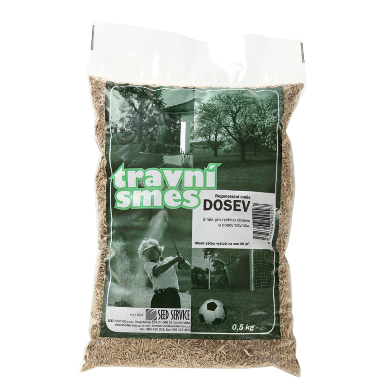 Travní směs AGROBIO Dosev 0,5kg - expirace 01/2026