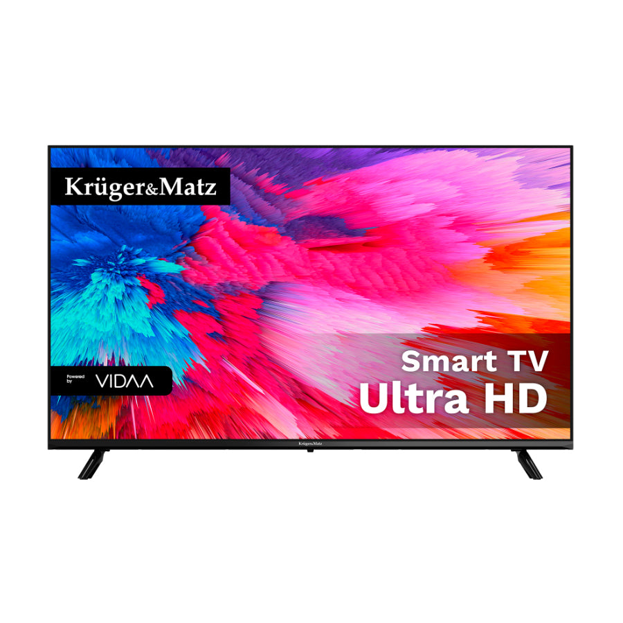 Televizor KRUGER & MATZ KM0250UHD-V SMART TV 50" - rozbaleno - kontrolně vyzkoušeno, poškozený obal