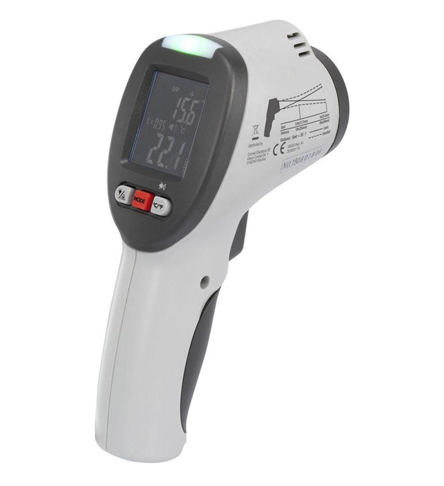 Teploměr bezkontaktní Voltcraft IR-SCAN-350RH (rosný bod) - rozbaleno - mírně poškozený obal