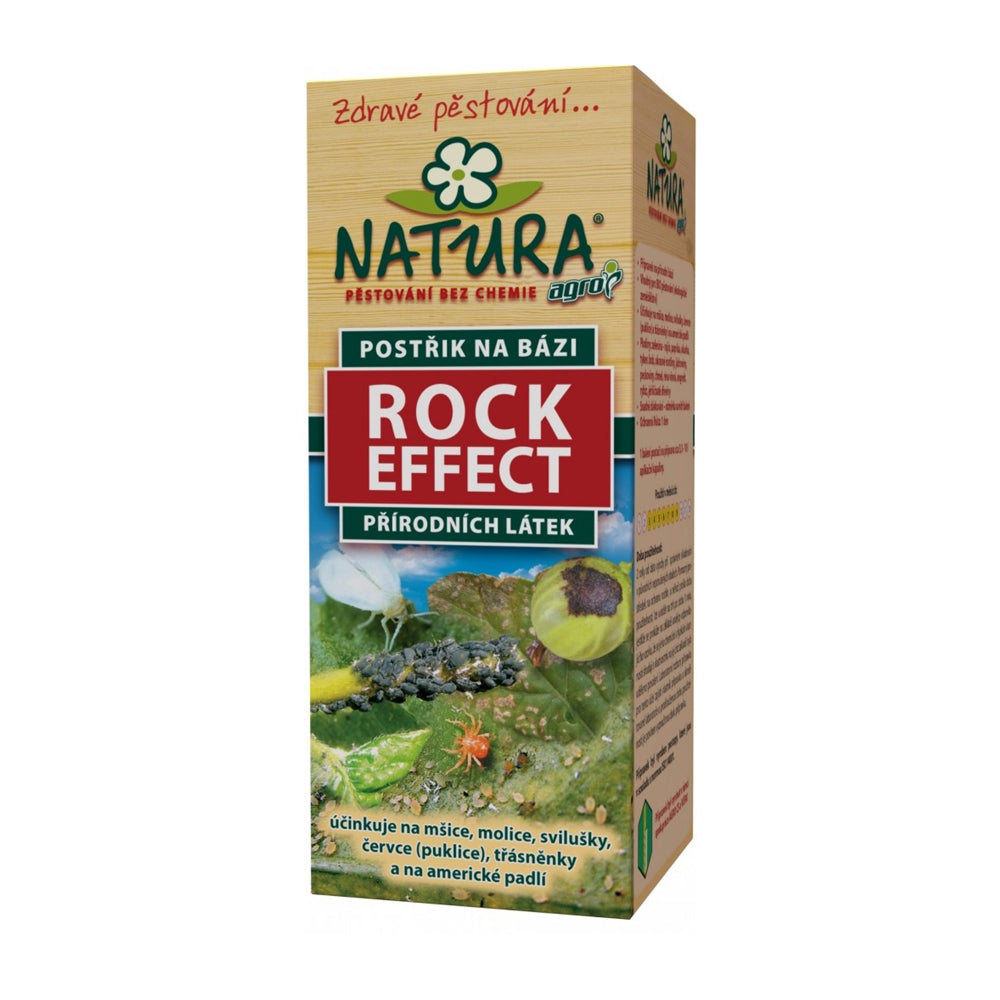 Přípravek proti škůdcům NATURA Rock Effect New 250ml - rozbaleno - poškozený obal