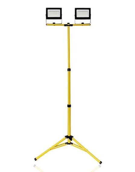 LED reflektor LTC LXLA345 2x100W se stojanem - rozbaleno - roztržený obal