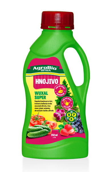 Hnojivo AGROBIO Wuxal Super 250ml - expirace 28. 2. 2026