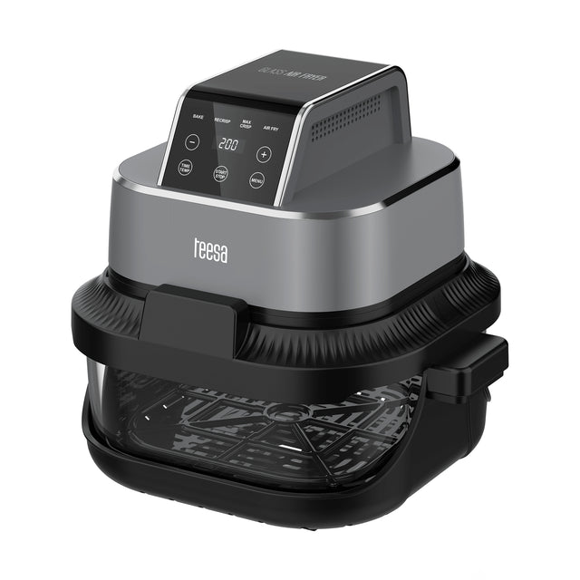 Fritéza TEESA Glass Air Fryer TSA8090 - rozbaleno, poškozený obal