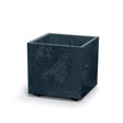 Květináč SIERRA SQUARE BETON EFFECT antracit 38,5cm - rozbaleno / odlomený kousek rohu