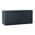 Box zahradní WOODEBOX antracit 116 cm - 280L - rozbaleno