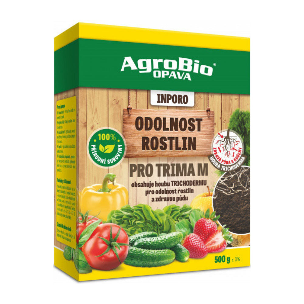 Přípravek pro odolnost rostlin AGROBIO Inporo Pro Trima M - Trichoderma 500g - rozbaleno - poškozený