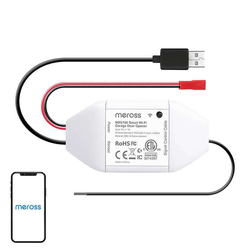 Smart ovladač garážových vrat MEROSS MSG100HK - rozbaleno