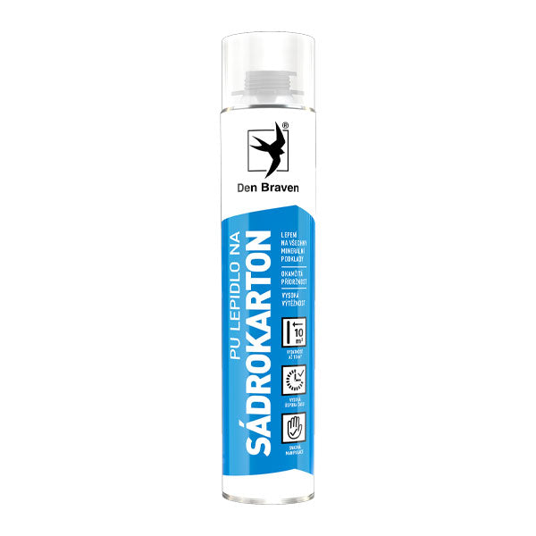 Lepidlo na sádrokarton DEN BRAVEN pistolové 750ml - rozbaleno / bez víčka