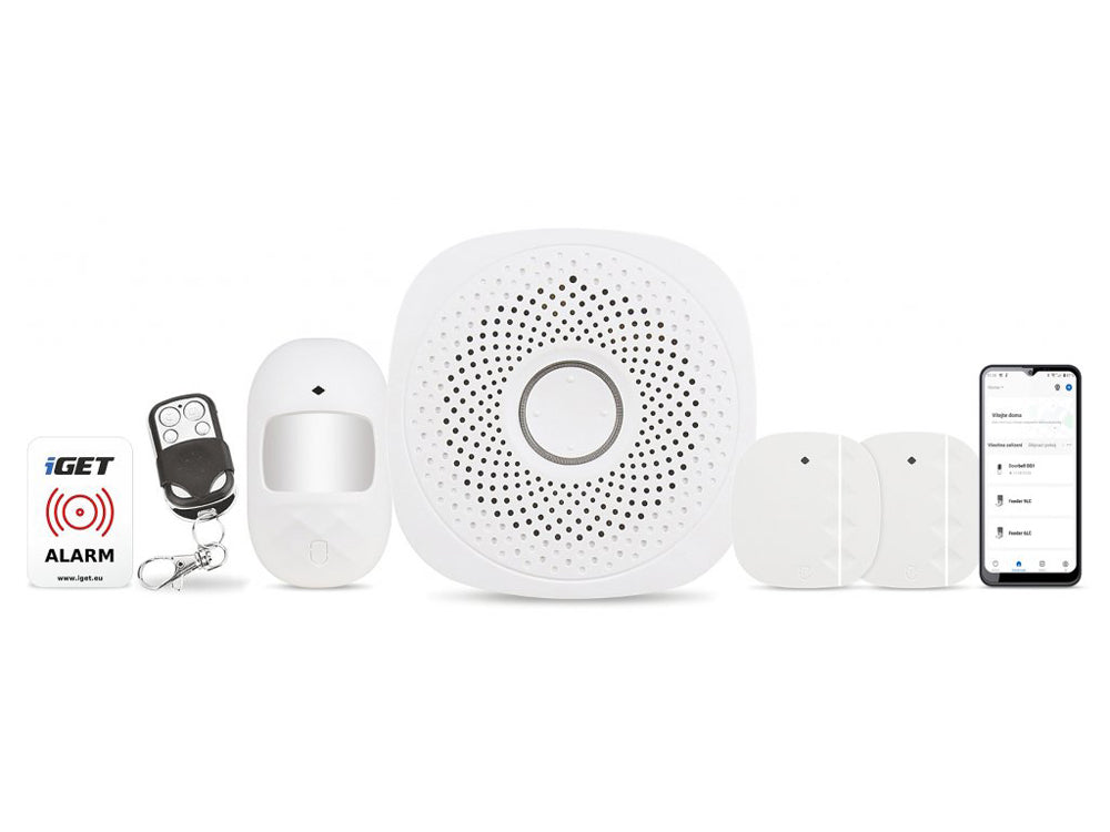 Alarm iGET X1 - rozbaleno